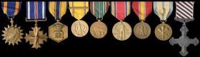 A Scarce United States Air Force, Distinguished Flying Cross, Air Medal and British Distinguished Flying Cross Group of 9 awarded to 0886231 First Lie...