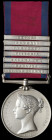 Military General Service, 1793-1814, 7 clasps, Ciudad Rodrigo, Badajoz, Salamanca, Vittoria, Pyrenees, Nivelle, Orthes (T. Hughes, Serjt 83rd Foot.), ...