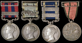A Good Punjab, I.G.S. Pegu and Crimean War Group of 4 awarded to Major John Swinburne, 18th (Royal Irish) Regiment, late 32nd Regiment, who was wounde...