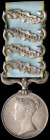 Crimea, 1854-56, 4 clasps, Alma, Inkermann, Balaklava, Inkermann (Private George Wesson. Grenr. Gds.), engraved in smart upright capitals, very fine. ...