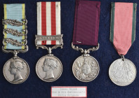 A Crimean War, Indian Mutiny and Army Long Service and Good Conduct Medal Group of 4 awarded to Private James Holem, 2nd and 4th Battalions, The Rifle...