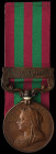 India General Service, 1895-1902, bronze issue, single clasp, Relief of Chitral 1895 (291 Multr. Jafar Khan, Comst. Transpt. Dept. Madras), court-moun...