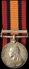 Queen’s South Africa, 1899-1902, 2nd type reverse, single clasp, Natal (Lieut: G. E. C. Meyer. A.O.D.), officially engraved in large capitals, court-m...