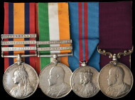 A Second Boer War and Army Long Service and Good Conduct Group of 3 awarded to Armourer Staff Sergeant Malcolm Rafferty, Army Ordnance Corps, comprisi...