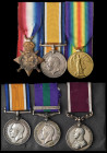 A Great War, G.S.M. Iraq and Army Long Service and Good Conduct Group of 3 awarded to Warrant Officer Class II Sidney A. Newcombe, Royal Army Ordnance...