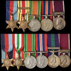 A WW2 Army L.S.G.C. Group of 5 awarded to Warrant Officer Class 2 C. L. Badman, R.A.O.C., and a WW2 Malaya and Army L.S.G.C. Group of 6 awarded to War...