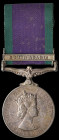 General Service, 1962-2007, single clasp, South Arabia (063429 C. R. Bennett. A.B. R.N.), with reverse pin for wear upon ribbon, as worn, toned, a bol...
