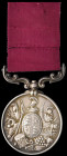 Army Long Service and Good Conduct, V.R., small letter reverse (2162. Sergt Thos Mitchell, 83rd Foot), toned, suspension pin slightly bent, contact ma...