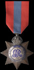 Imperial Service Medal, G.V.R., Type 1 (1911-20), breast star, in bronze with silvered-bronze centre (Charles Tucker), in Elkington case of issue, som...