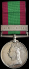 Afghanistan, 1878-80, single clasp, Ahmed Khel (6624. Dr. J. Hanson. G/4th R.A.), trace of old polish, suspension slightly loose and minor edge bruisi...