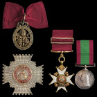 The Civil K.C.B. and Afghanistan C.B. group to Major-General Lord Ralph Drury Kerr, who commanded the 10th Hussars at the disastrous crossing of the K...
