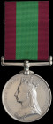 Afghanistan, 1878-80, no clasp (1498 Pte G. Boyes. 10th Rl Hussars), tiny rim nicks, good very fine Private George Boyes served in the Second Afghan W...