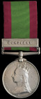 Afghanistan, 1878-80, single clasp, Kandahar (1083. Pte. R. Scott. 2/7th Foot.), polished, minor edge bruise, almost very fine / very fine Private Rob...