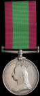 The Second Afghan War 'Maiwand Casualty' Medal awarded to Captain Ernest Stephen Garratt, 66th Foot, who was killed in action at the Battle of Maiwand...