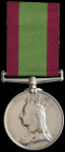 The Rare Second Afghan War 'Maiwand Survivor' Medal awarded to Private William Pike, 66th Foot, who served as batman to Major John Ready - the officer...