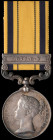 South Africa, 1877-79, single clasp, 1877-8-9 (1021 Pte M. Mullins, 90th Foot), engraved in large upright capitals, dark old tone, minor reverse edge ...