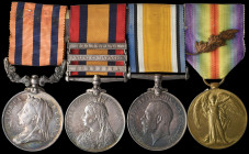 An Interesting British South Africa Company, Second Boer War and Great War M.i.D. Group of 4 awarded to Major Thomas Nathaniel Micklem, Reconnaissance...