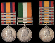 A Second Boer War Pair awarded to Private J. W. Bubier, 10th (Prince of Wales’s Own) Hussars, and a Q.S.A. 6-clasp to Private W. Chapman, also of the ...