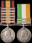 A Second Boer War Pair awarded to Driver G. P. Bullen, 7th Battery R.F.A., who later transferred to the 88th Battery, R.F.A., comprising: Queen’s Sout...