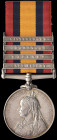 A Rare Q.S.A. with ‘Wepener’ Clasp awarded to Private Frank Carlin, Royal Scots (Mounted Infantry), one of just 83 such clasps issued to the regiment,...