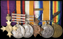 A Very Good Second Boer War ‘M.i.D.’ and Great War O.B.E. Group of 6 awarded to Colonel Harry Dacres Milward, 2nd Battalion Worcester Regiment, late V...