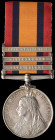 Queen’s South Africa, 1899-1902, second type reverse, 3 clasps, Cape Colony, Wittebergen, South Africa 1901 (6892 Pte W. E. Humphrey, 2: Rl: W. Kent R...
