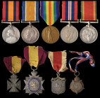 An Interesting Second Boer War, Great War and WW2 Group of 5 awarded to Sergeant William Paul Elmes, who served initially with the 3rd Battalion, Midd...