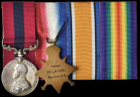 A Great War D.C.M. Pair awarded to Sergeant Lionel Brazier, 2nd/4th Battalion, The Queen’s (Royal West Surrey) Regiment, who having served in Gallipol...