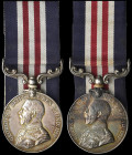 Military Medal (2), G.V.R. (202140 Pte. H. F. Capon. 2/4 The Queen’s R.-T.F.), and (206755 Pte G. H. Grover. 2/4 The Queen’s R.-T.F.), toned, some min...
