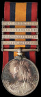 Queen’s South Africa, 1899-1902, third type reverse, 4 clasps, Cape Colony, Orange Free State, Johannesburg, Diamond Hill (857 Pte. A. Callingham. C.I...