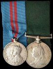 An Unusual Volunteer Long Service and Coronation 1911 Pair awarded to Colour-Sergeant J. White Lewis, Farnham Company, National Reserve, Surrey, late ...