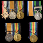 A Great War 1914-15 Trio awarded to Private Lionel Rupert Smith, 1st/4th Battalion, The Queen’s (Royal West Surrey) Regiment, and a Great War Casualty...