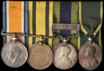 A Rare Great War and I.G.S. ‘Afghanistan N.W.F. 1919’ Territorials Group of 4 awarded to Acting-Sergeant George Charles William Puttick, 1st/4th Batta...
