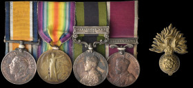A Great War, I.G.S. ‘Afghanistan N.W.F. 1919’ and Army L.S.G.C. Group of 4 awarded to Private Alfred Wright, Royal Fusiliers, late 1st/4th Battalion, ...