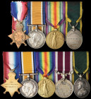 Two Great War Territorials ‘Mesopotamia’ Groups awarded to Company Sergeant Major Edward Brooker, and to Private Charles George Comber, 1st/5th Battal...