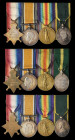 Great War Trio and Territorial Force Efficiency Groups (3) awarded to soldiers of the 1st/5th Battalion, The Queen’s (Royal West Surrey) Regiment, com...