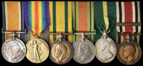 A Scarce Great War Territorial Force and Special Constabulary Group of 6 Awarded to Private Herbert E. Goodeve, 1st/5th Battalion, The Queen’s (Royal ...