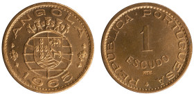 Angola Prova - 1 Escudo 1965 Prova Incusa
Angola Prova - 1 Escudo 1965 Prova Incusa, Soberba, A.G:E4.04, 8,01gr, Bronze