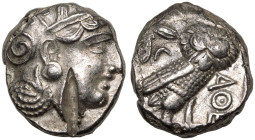 Attica, Athens, AR Tetradrachm