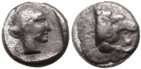 Karia, Knidos, AR Obol