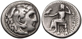 Kingdom of Macedon, Philip III Arrhidaios AR Drachm