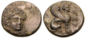 Troas, Gergis, Æ12