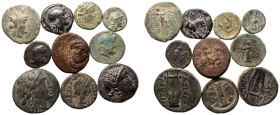 Various Cities, Various Rulers Æ 10 x Various Denominations