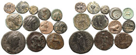 Various Cities, Various Rulers Æ 12 x Various Denominations