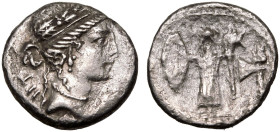Julius Caesar AR Denarius