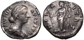 Faustina II (wife of Marcus Aurelius) AR Denarius