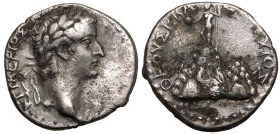 Cappadocia, Caesarea, Tiberius AR Drachm