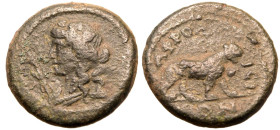 Caria, Aphrodisias, Pseudo-autonomous issue Æ19