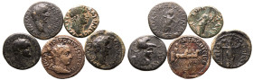 Various Emperors Æ 5 x Various Denominations