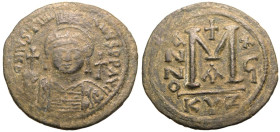 Justinian I Æ 40 Nummi